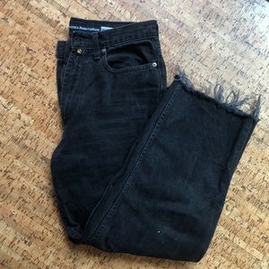 Vintage Style Nautical Jean Co. Black Denim